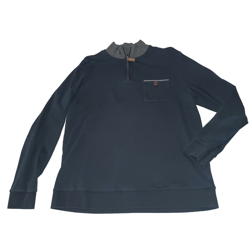 Thomas Parker Men’s Blue Pullover Shirt Size XL M002